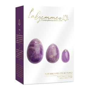 La Gemmes - Yoni Ei Set Amethist Kegel Trainers (S/M/L) Vrouwen Speeltjes